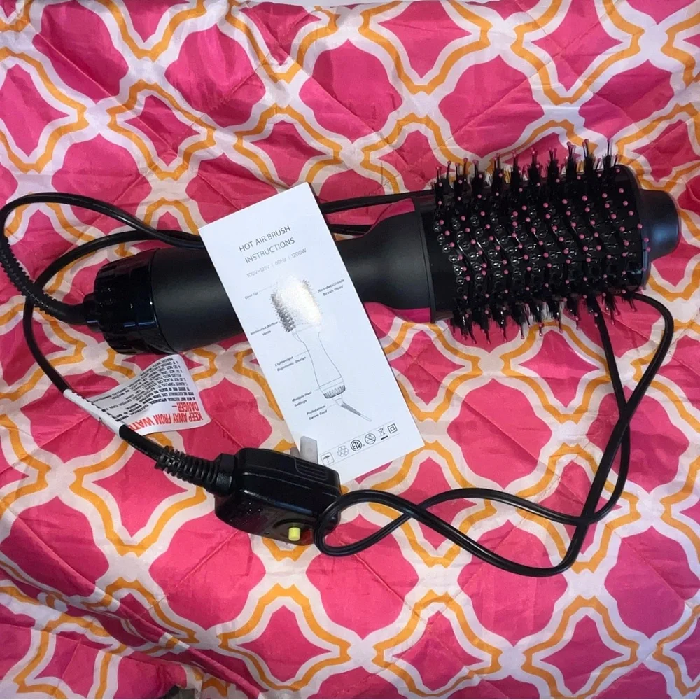Hot Air Hair Dryer‎ & Volumizer Brush Dryer Styler 1200W